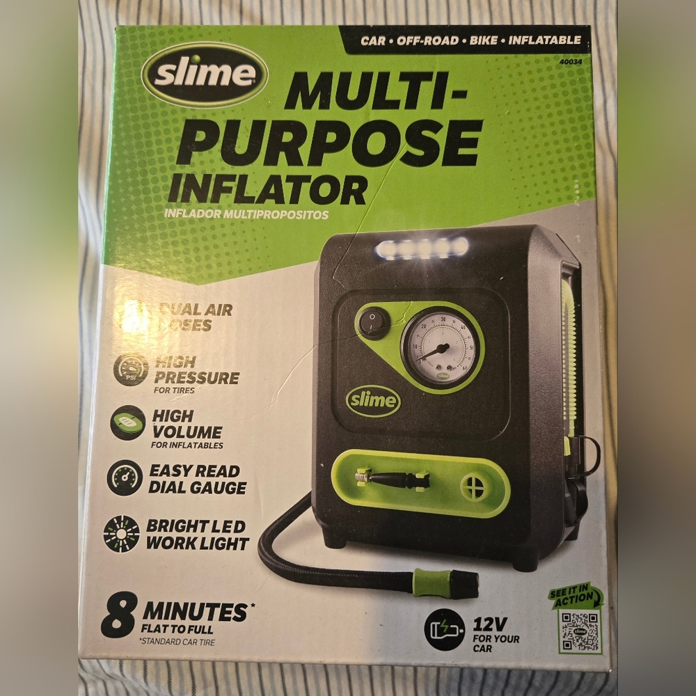Slime Cordless Multi-Purpose Inflator